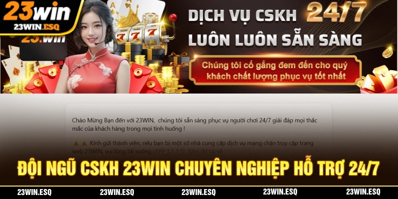 23WIN🎖️Link Đăng Ký Nhà Cái Uy Tín 23WIN.com Chính Thức 2025 13 23WIN sở hữu đội ngũ CSKH chuyên nghiệp phục vụ 24/7