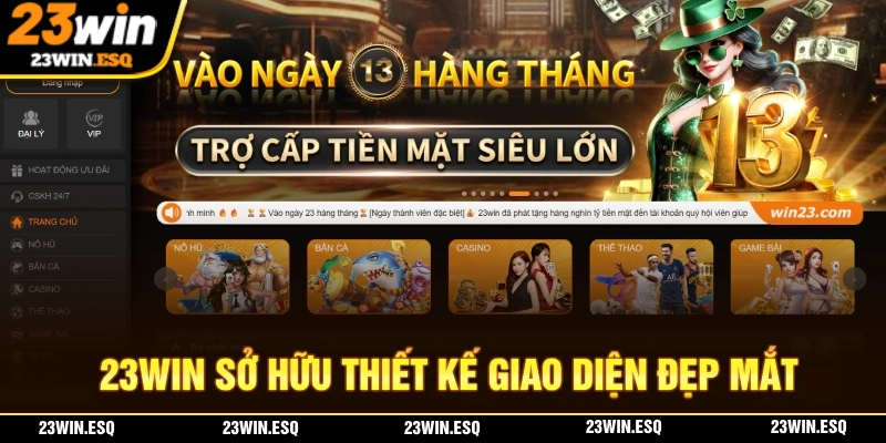 23WIN🎖️Link Đăng Ký Nhà Cái Uy Tín 23WIN.com Chính Thức 2025 12 23WIN được xây dựng với giao diện thiết kê đẹp mắt