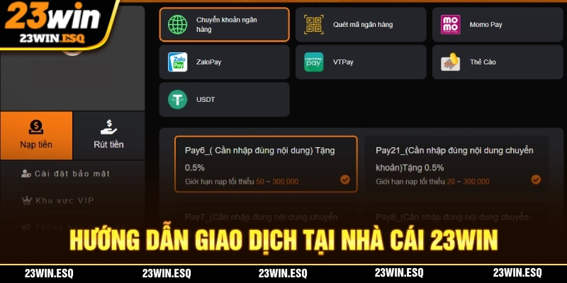 23WIN🎖️Link Đăng Ký Nhà Cái Uy Tín 23WIN.com Chính Thức 2025 21 Chi tiết cách thức giao dịch tại nhà cái 23WIN